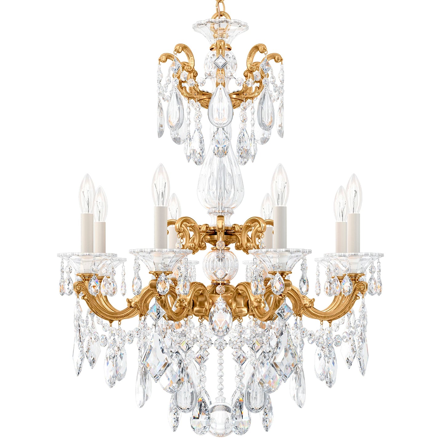 Schonbek La Scala Collection 25" Wide Crystal Chandelier