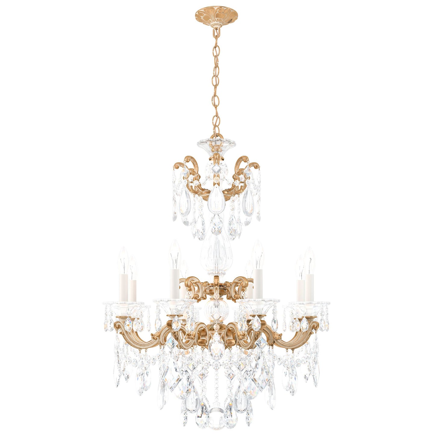 Schonbek La Scala Collection 25" Wide Crystal Chandelier