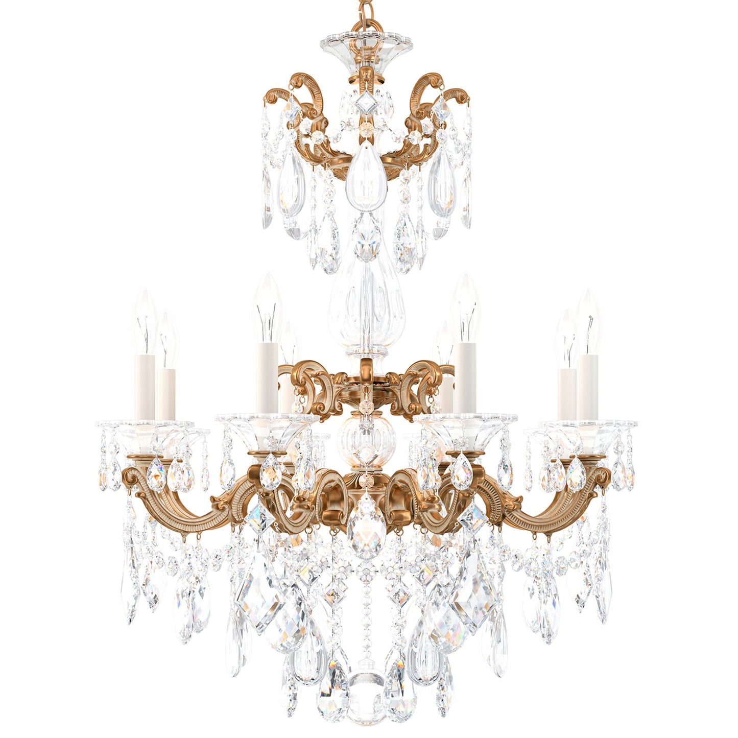 Schonbek La Scala Collection 25" Wide Crystal Chandelier