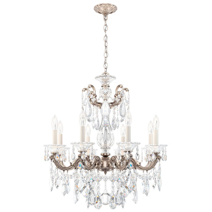 Schonbek La Scala Collection 8-Light Crystal Chandelier