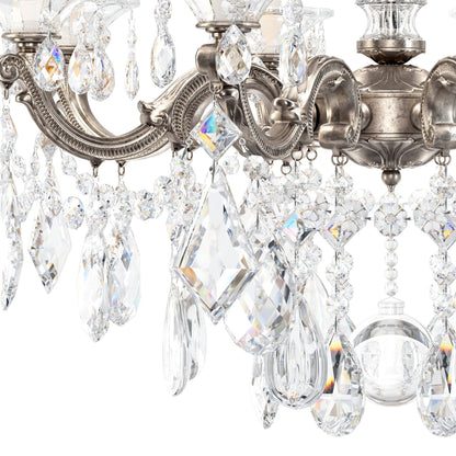 Schonbek La Scala Collection 8-Light Crystal Chandelier