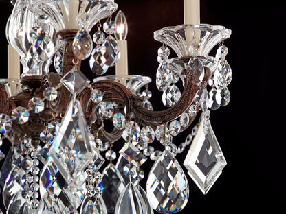Schonbek La Scala Collection 8-Light Crystal Chandelier