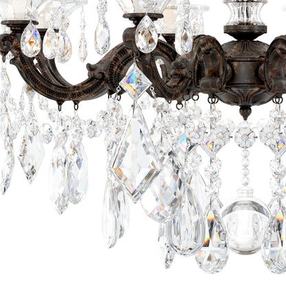 Schonbek La Scala Collection 8-Light Crystal Chandelier