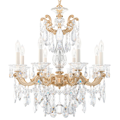 Schonbek La Scala Collection 8-Light Crystal Chandelier