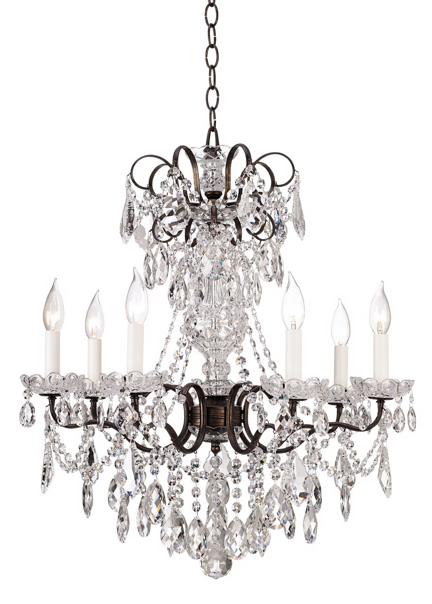 Schonbek New Orleans Collection 24" Wide Crystal Chandelier