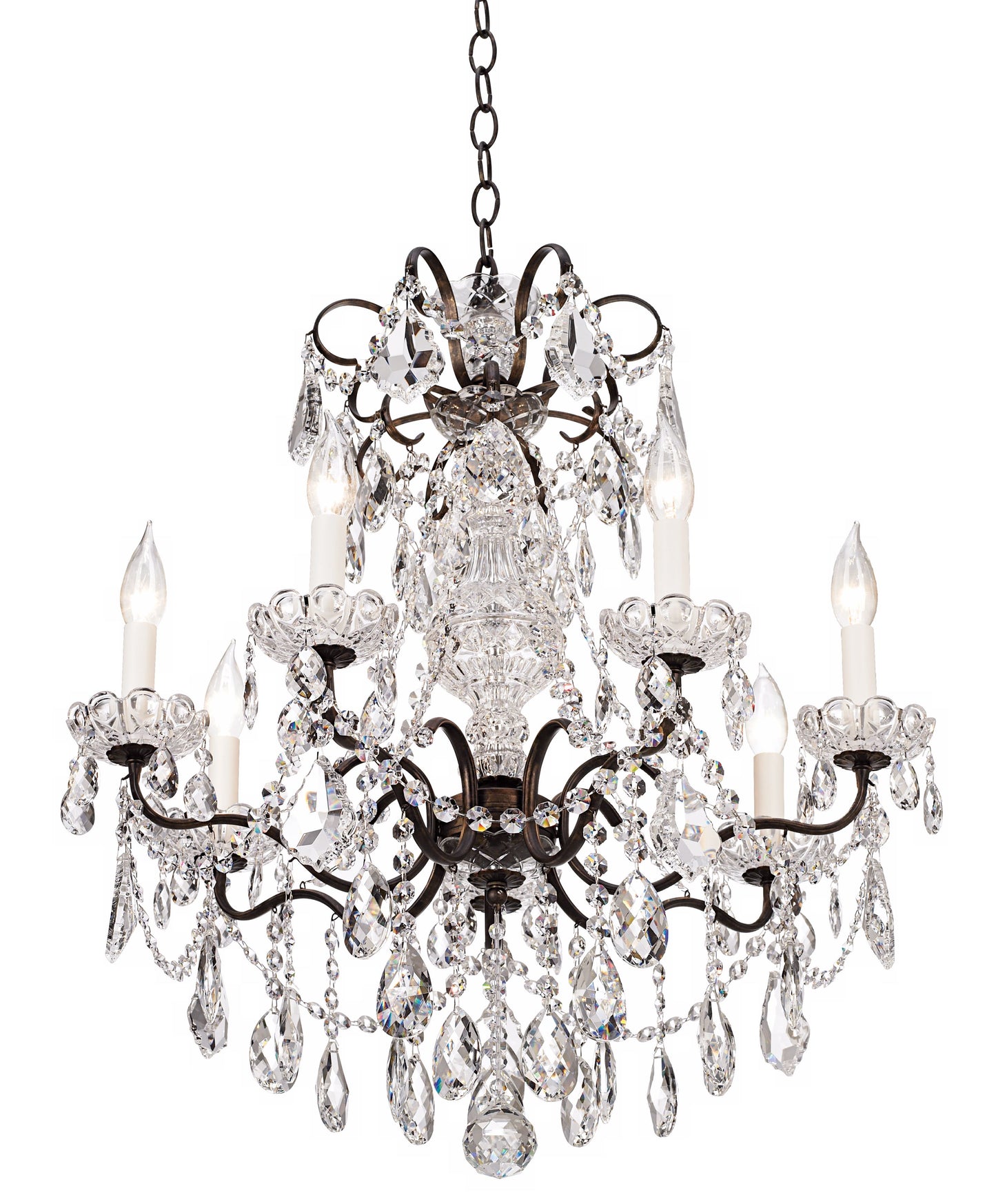 Schonbek New Orleans Collection 24" Wide Crystal Chandelier