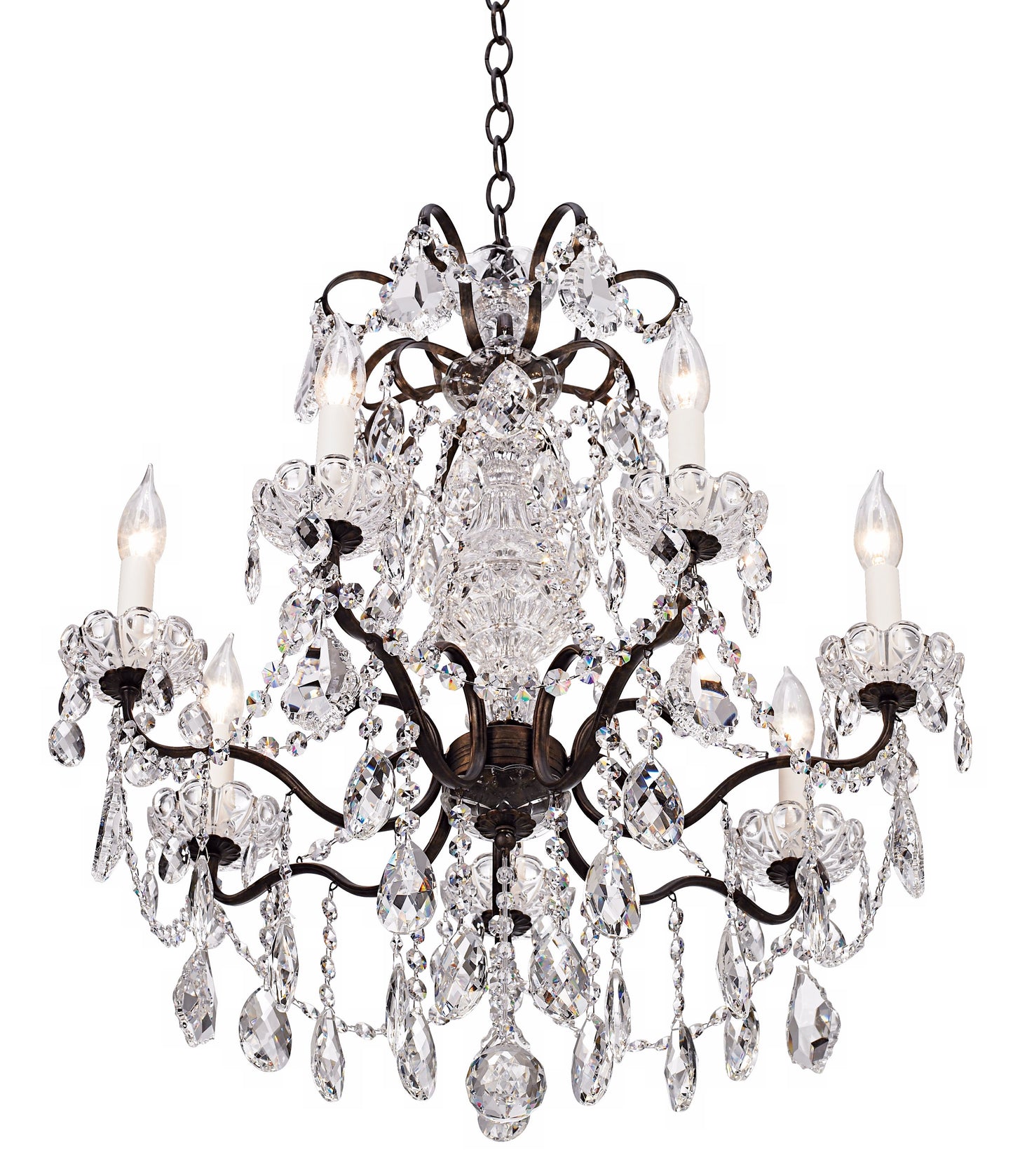 Schonbek New Orleans Collection 24" Wide Crystal Chandelier