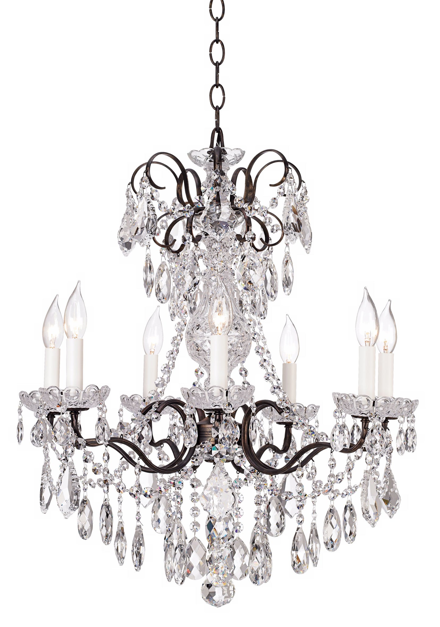 Schonbek New Orleans Collection 24" Wide Crystal Chandelier