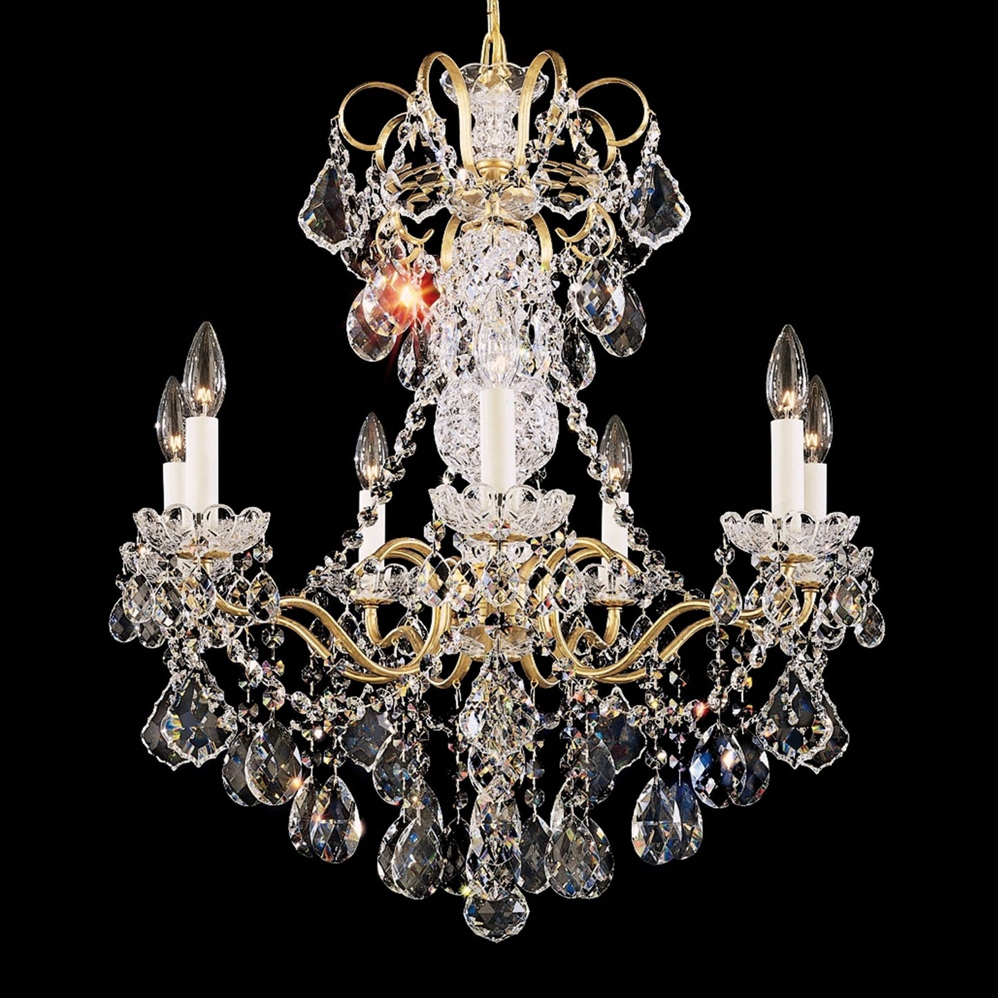 Schonbek New Orleans Collection 24" Wide Crystal Chandelier