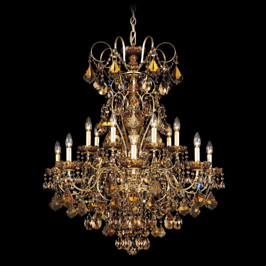 Schonbek New Orleans Collection 32" Wide Crystal Chandelier