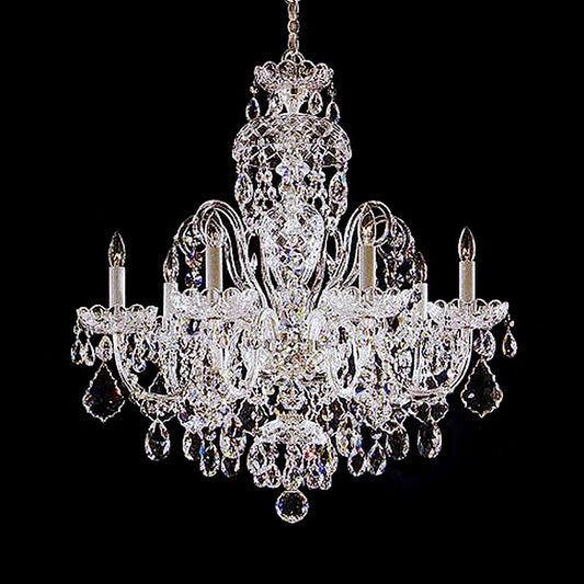 Schonbek Olde World 25" Wide Swarovski  Crystal Chandelier