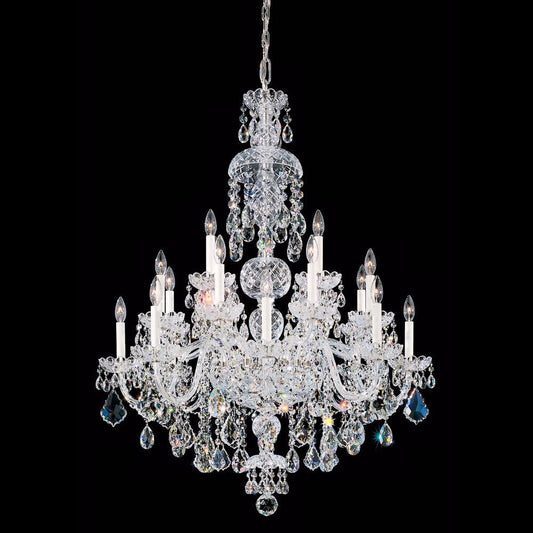 Schonbek Olde World Silver-Elements 25 Light Chandelier