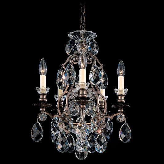 Schonbek Renaissance 14 1/2" Wide Gold Crystal Chandelier