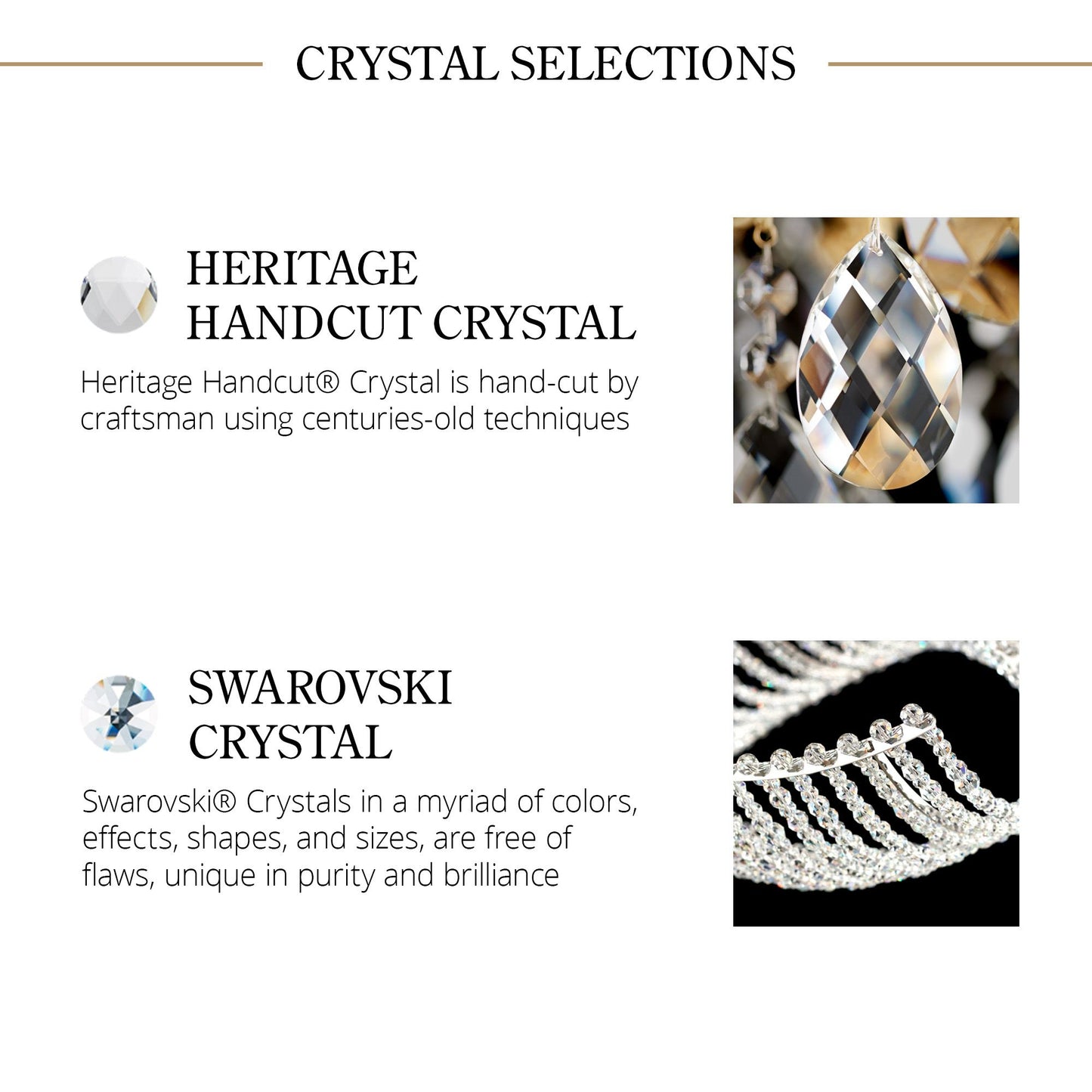 Schonbek Renaissance Collection 14 1/2" Crystal Chandelier