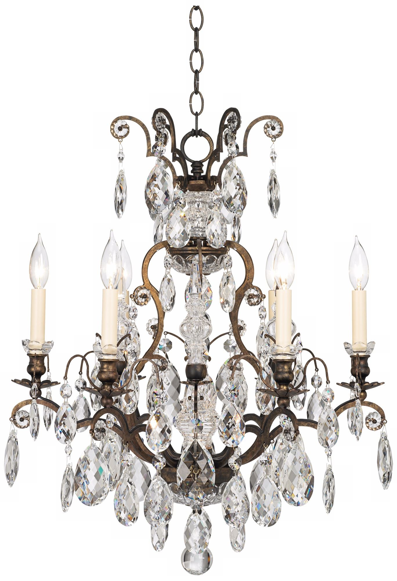 Schonbek Renaissance Collection 23 1/2" Crystal Chandelier