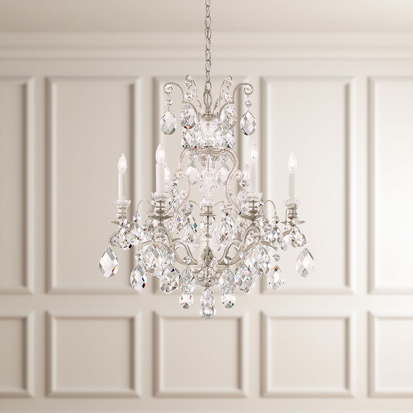 Schonbek Renaissance Collection 23 1/2" Crystal Chandelier