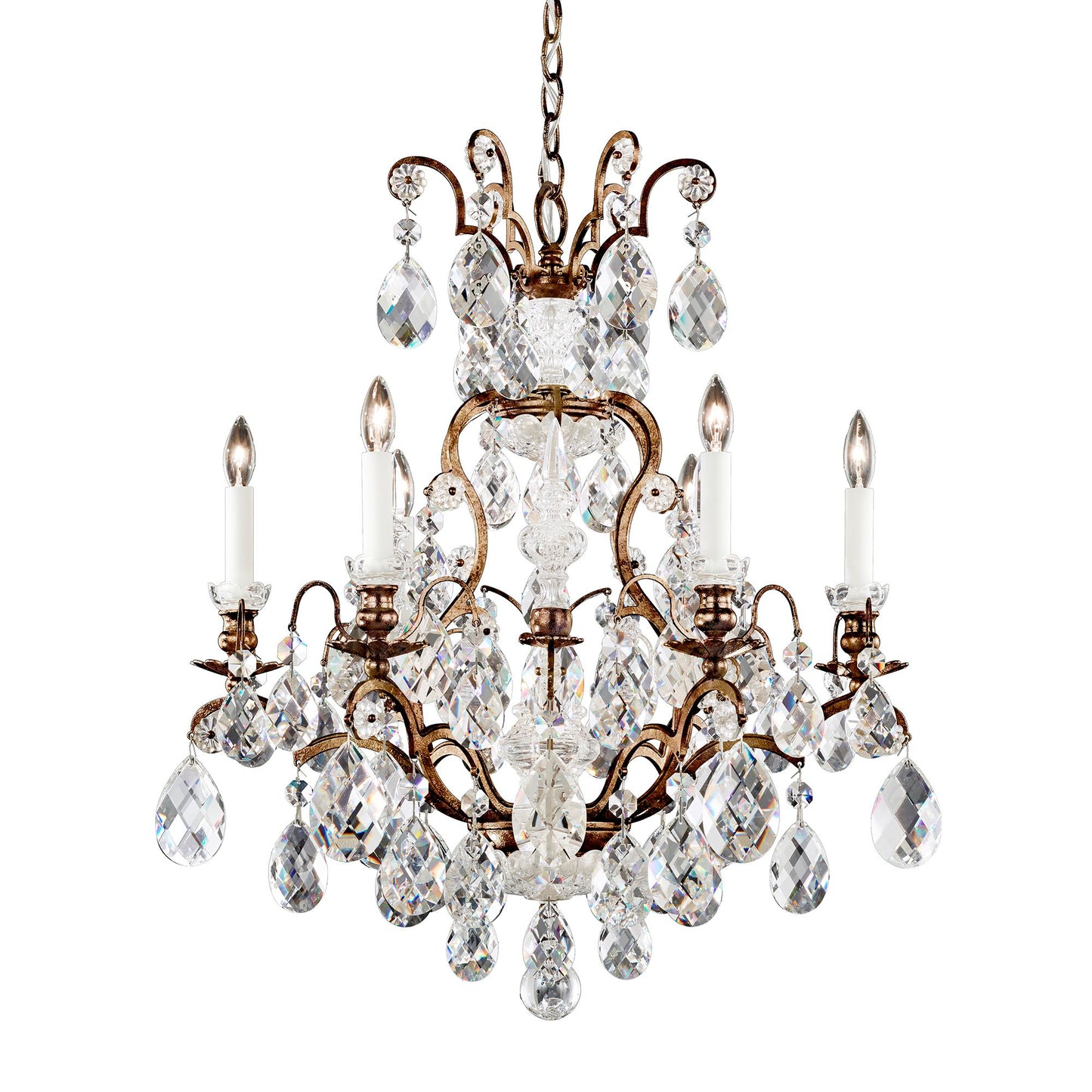 Schonbek Renaissance Collection 23 1/2" Crystal Chandelier