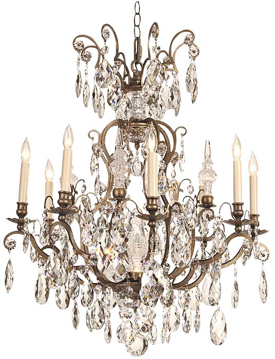 Schonbek Renaissance Collection 26 1/2" Crystal Chandelier