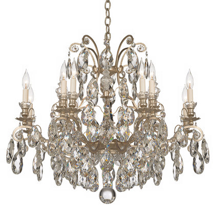 Schonbek Renaissance Collection 33" Traditional Crystal Chandelier