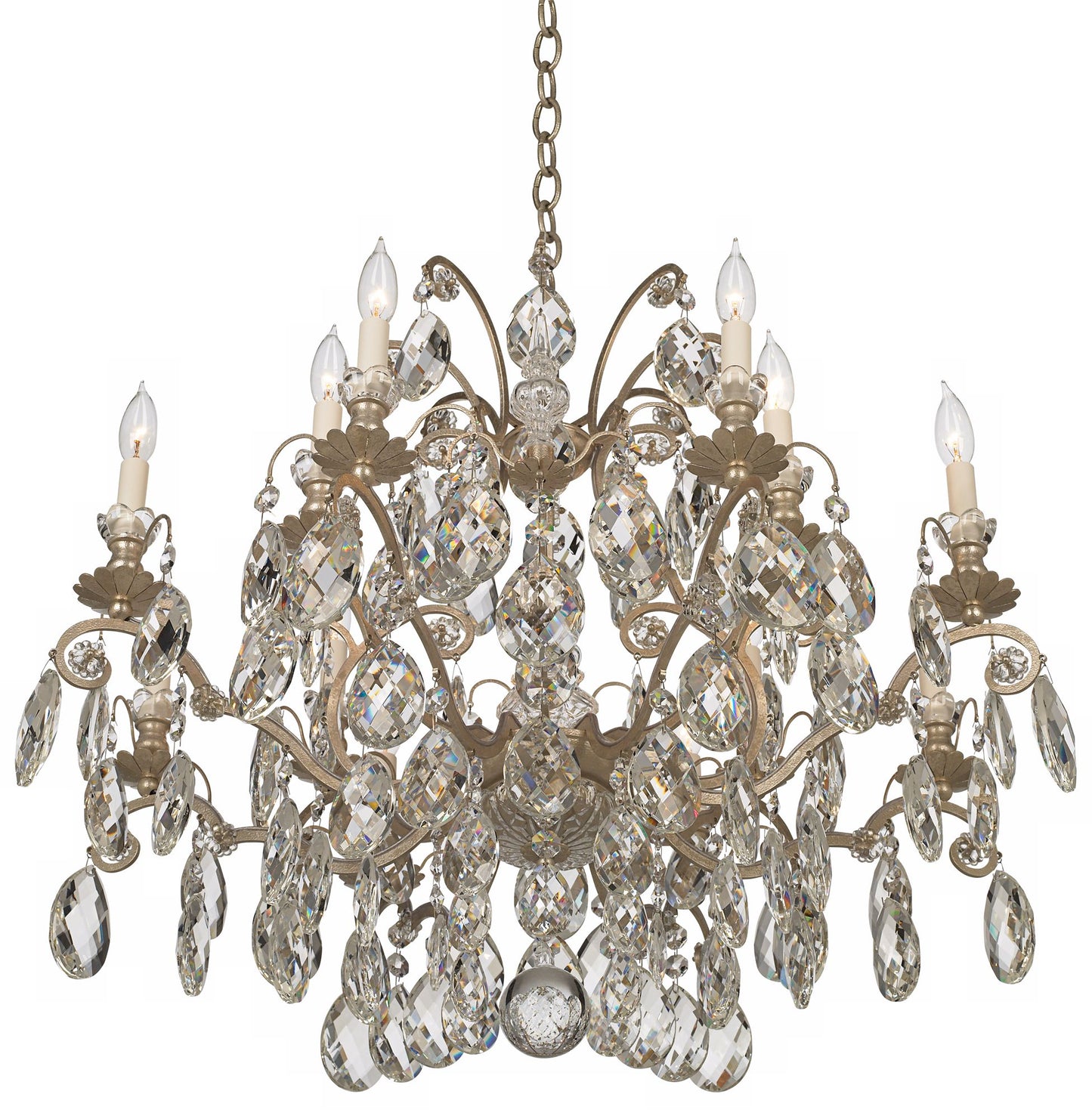 Schonbek Renaissance Collection 33" Traditional Crystal Chandelier