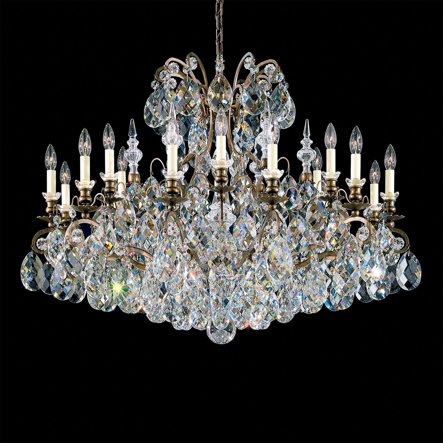 Schonbek Renaissance Collection 40" Wide Crystal Chandelier
