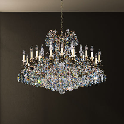 Schonbek Renaissance Collection 40" Wide Crystal Chandelier