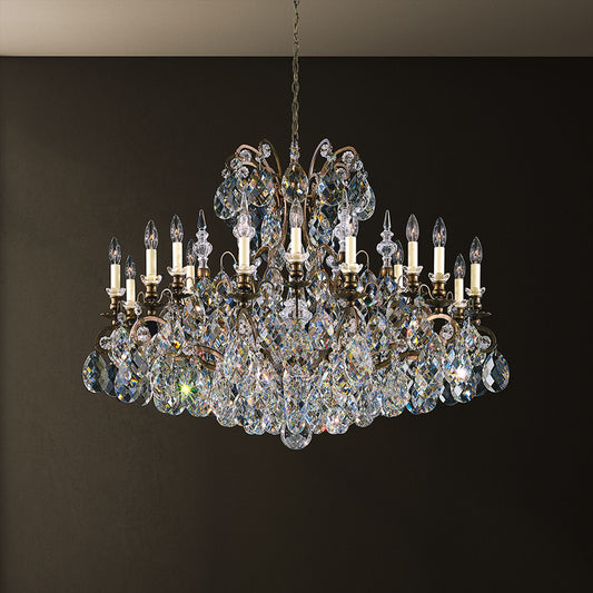 Schonbek Renaissance Collection 40" Wide Crystal Chandelier