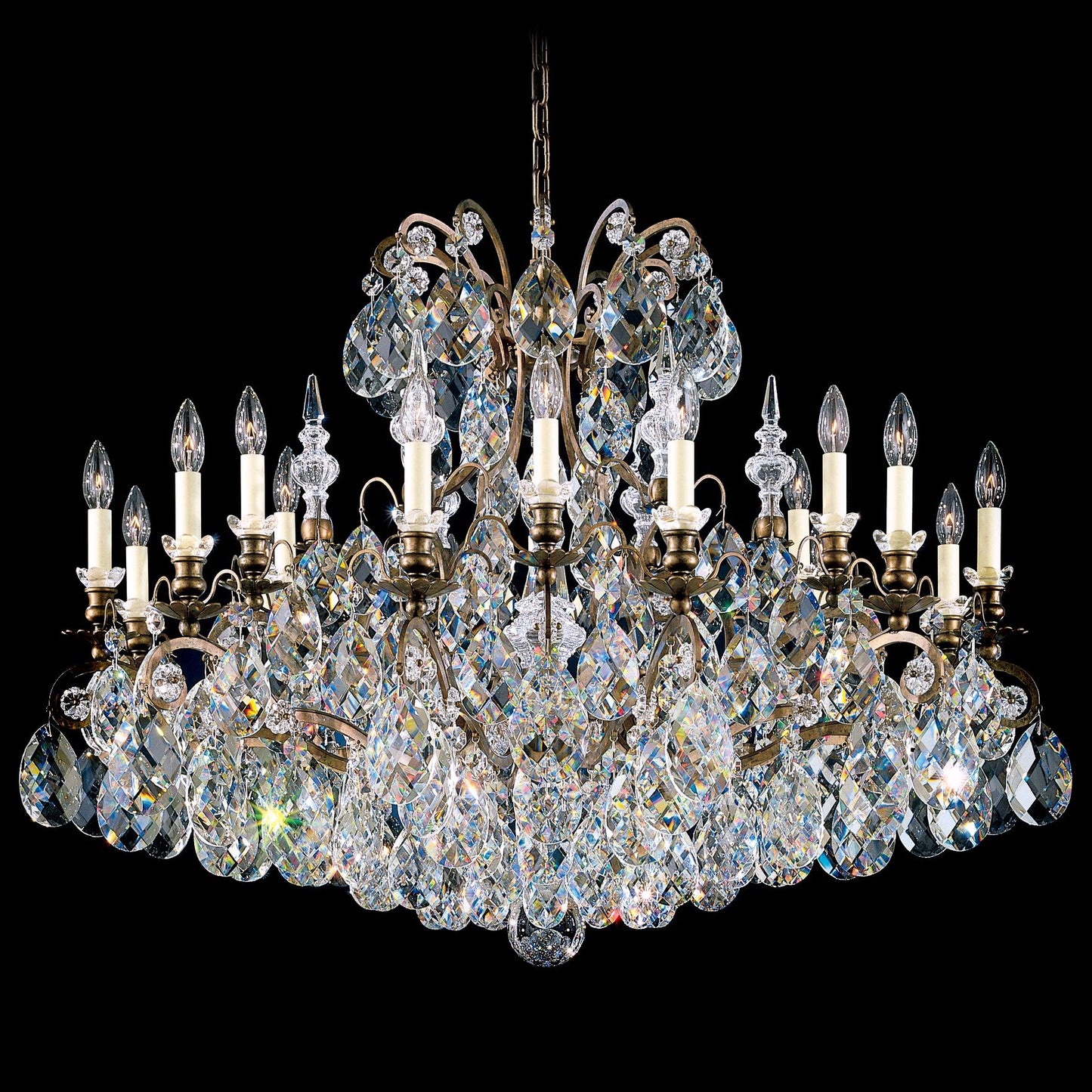 Schonbek Renaissance Collection 40" Wide Crystal Chandelier