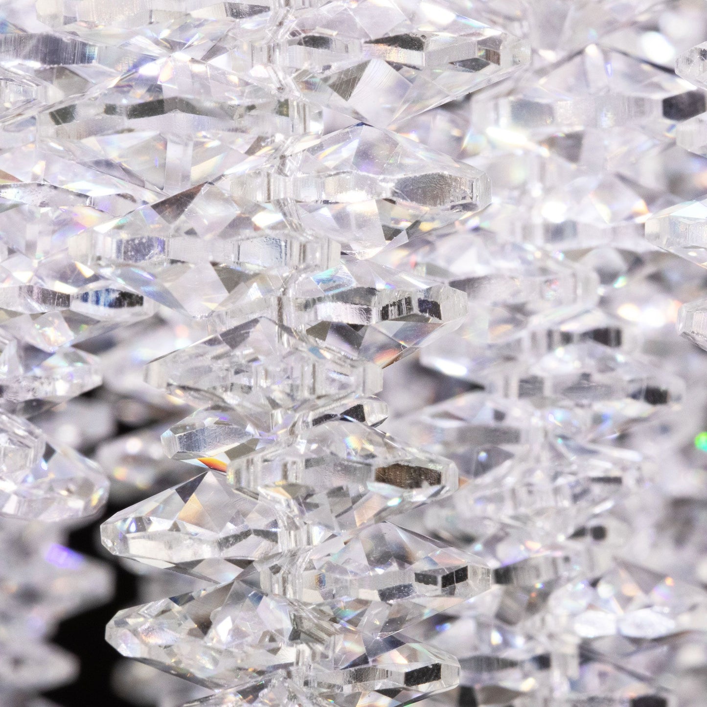 Schonbek Soleil 26" Wide Black Finish Modern LED Crystal Pendant