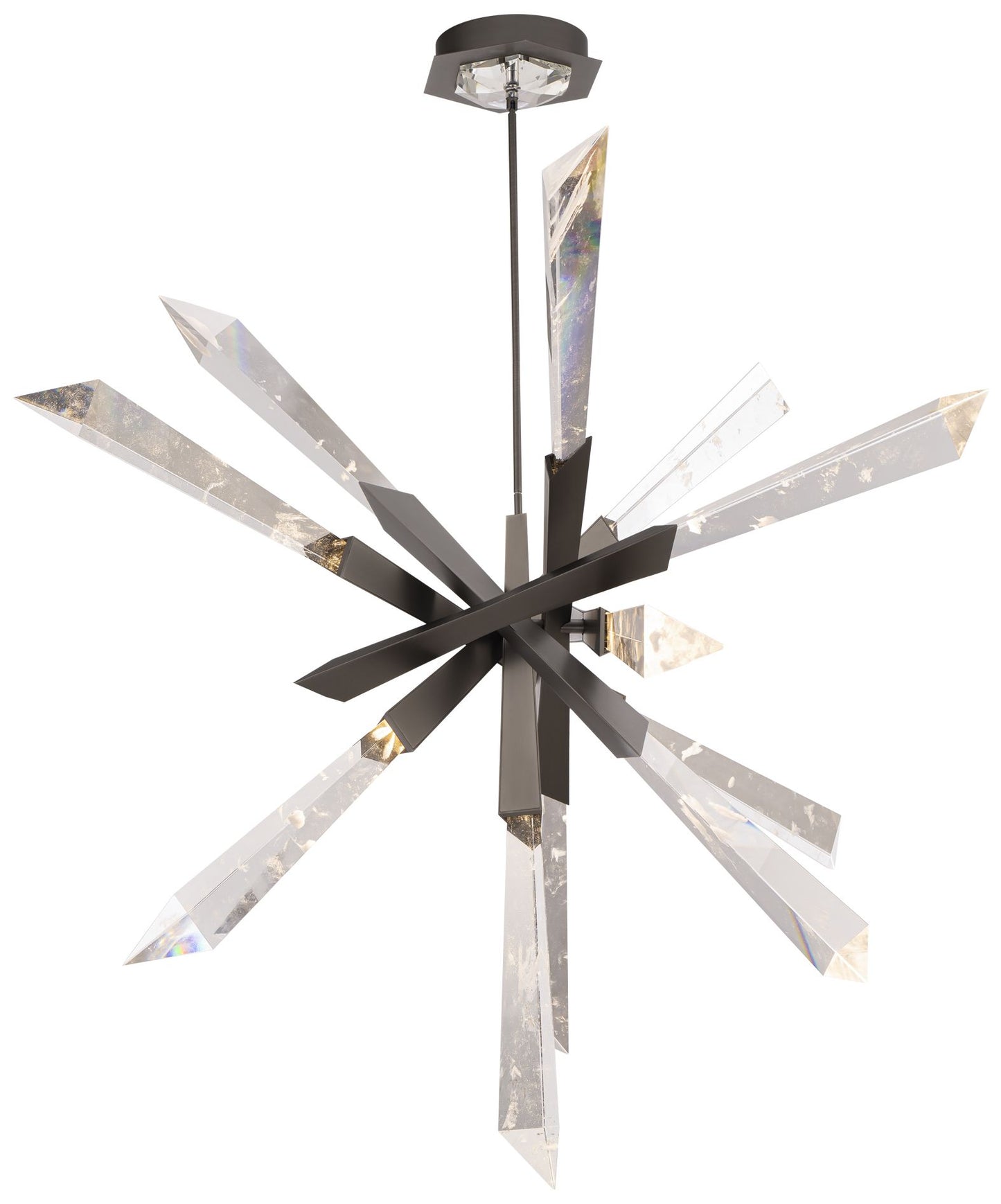 Schonbek Solitude 47 1/2" Wide Antique Nickel LED Chandelier