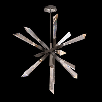 Schonbek Solitude 47 1/2" Wide Antique Nickel LED Chandelier