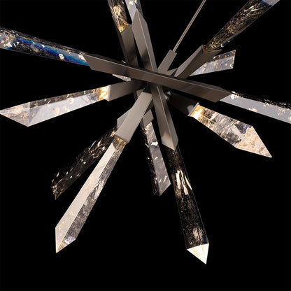 Schonbek Solitude 47 1/2" Wide Antique Nickel LED Chandelier