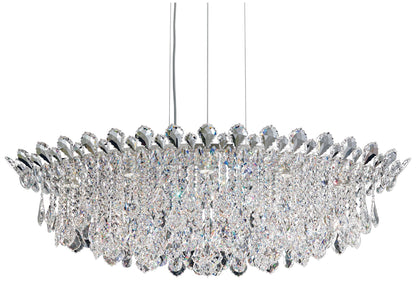 Schonbek Trilliane Cluster 45" Wide Crystal Pendant Light