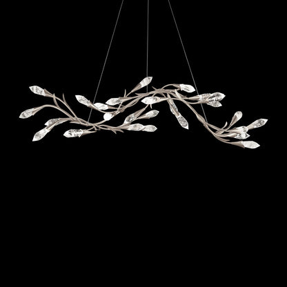 Secret Garden 56 1/4" Wide Antique Silver LED Pendant Light