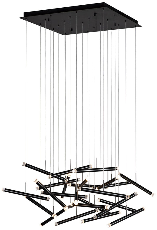 Seesaw 41.3" Saint Dark Gray Chandelier