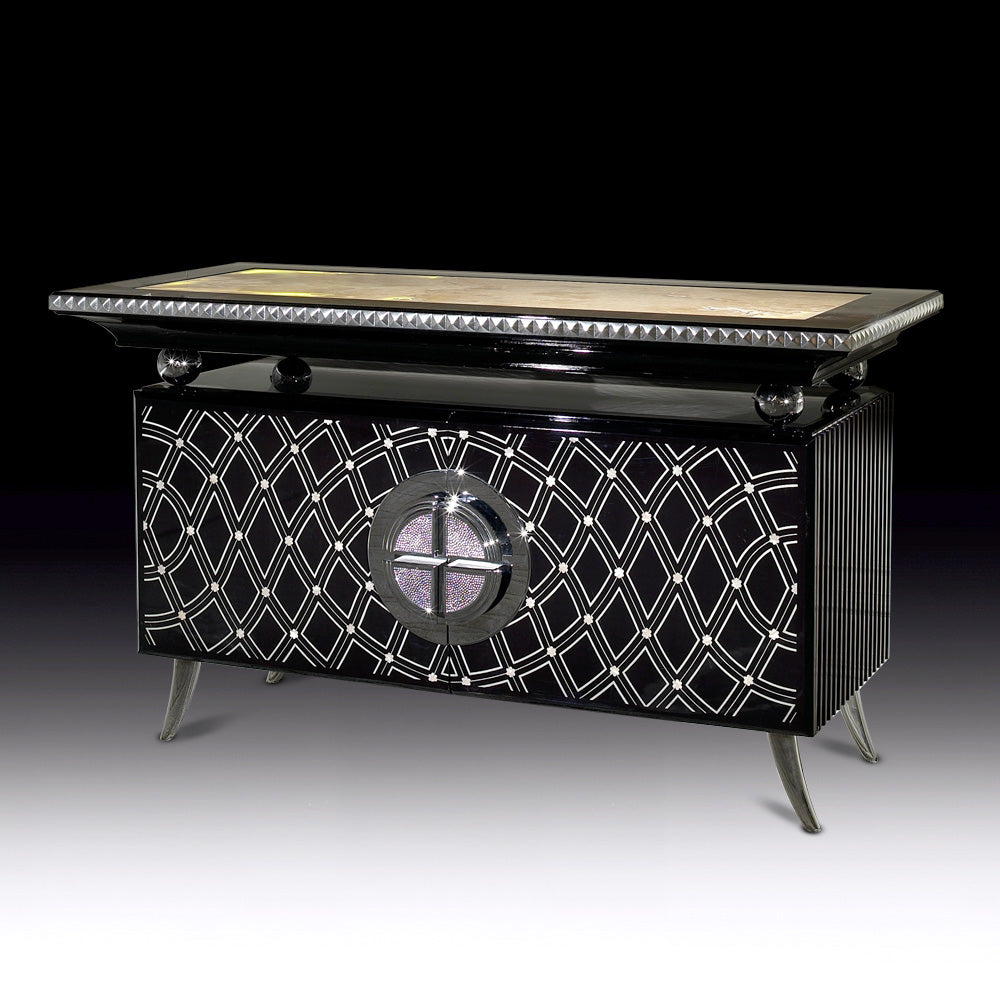 Sideboard With Mother Of Pearl Detail