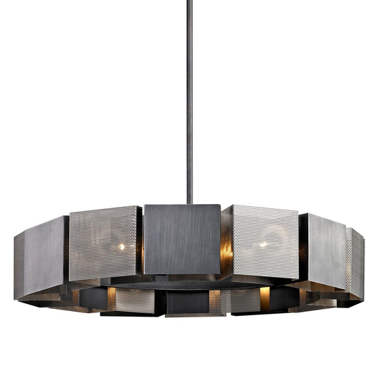 Sierra 50" Wide Distressed Bronze Pendant Light