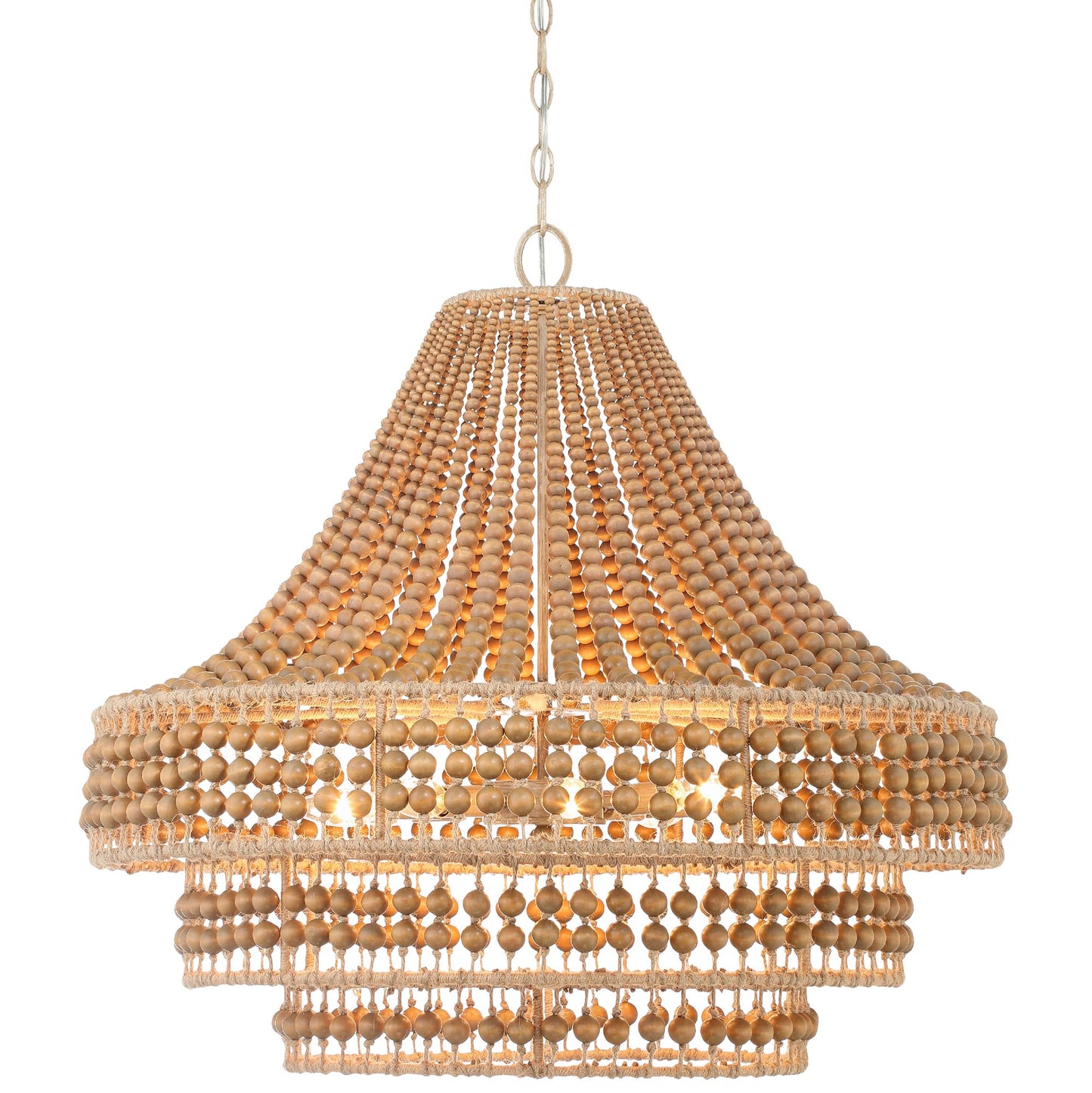 Silas 8 Light Burnished Silver Chandelier