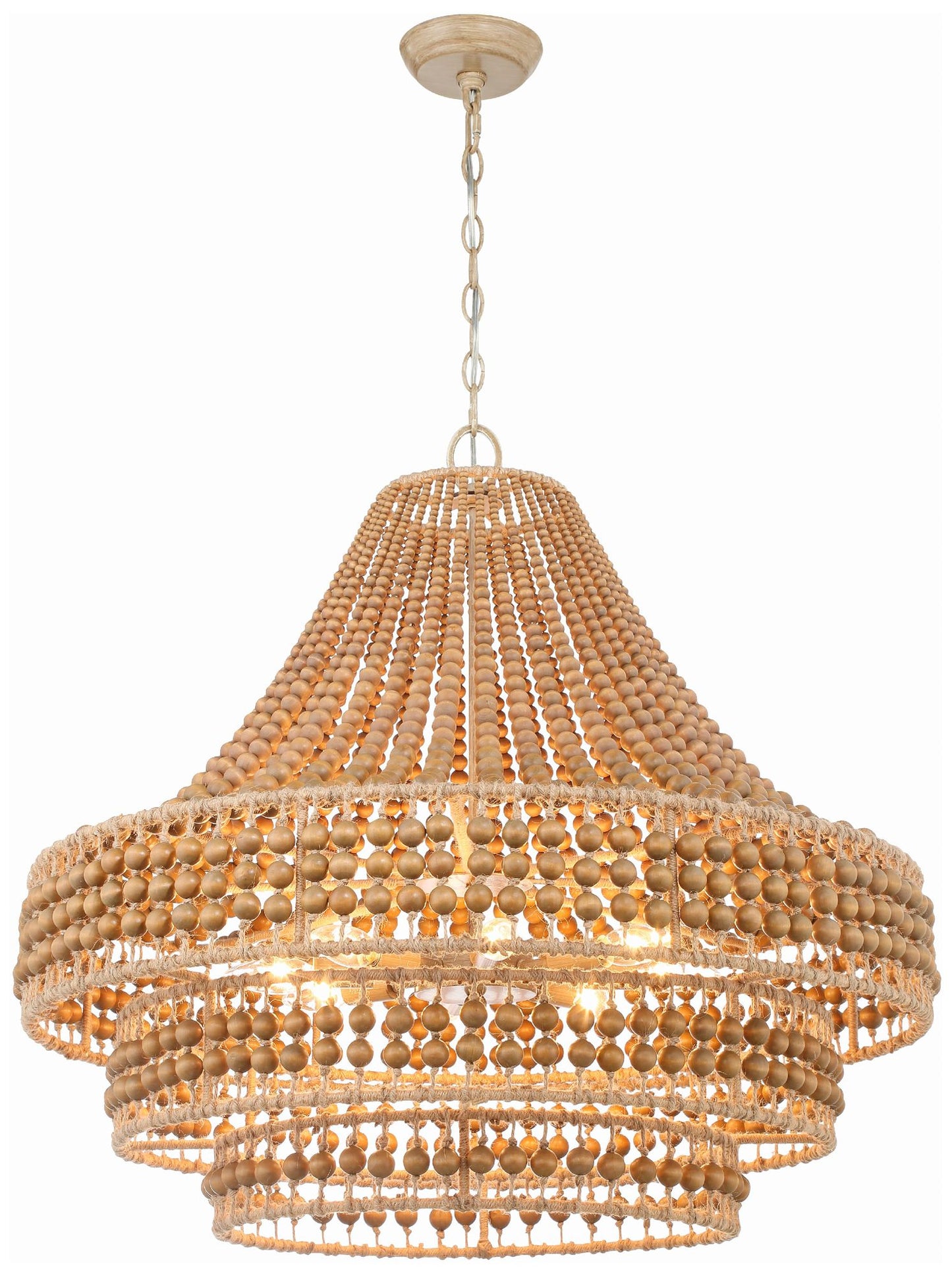 Silas 8 Light Burnished Silver Chandelier