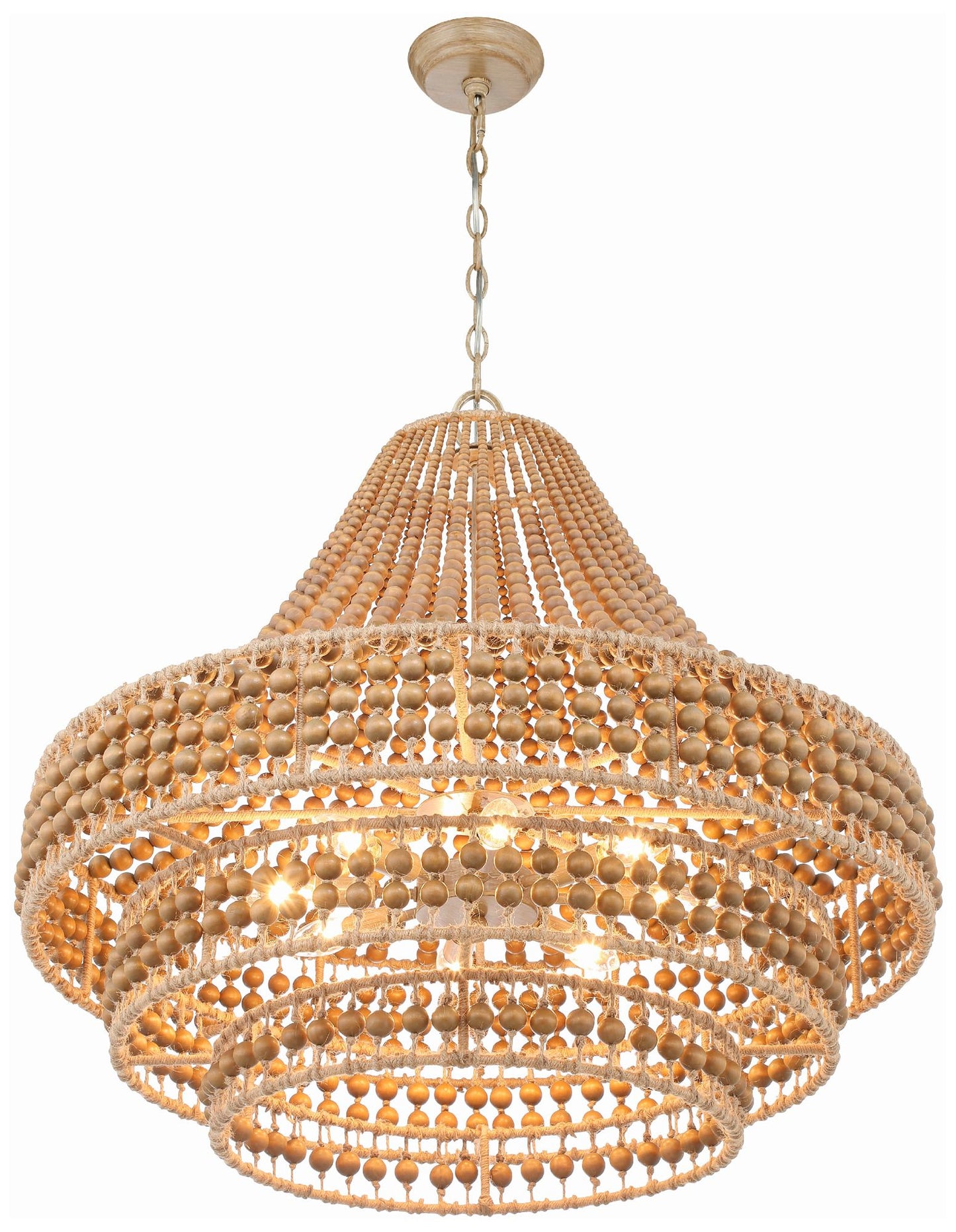 Silas 8 Light Burnished Silver Chandelier