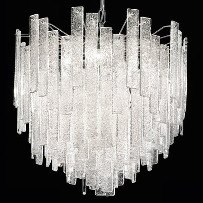 Small Modern Glass Chandelier