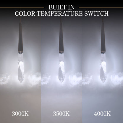 Solitude 22"H x 20"W 13-Light Crystal Multi-Light Pendant in Anti