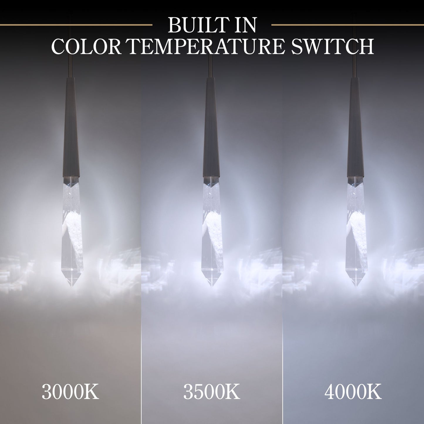 Solitude 22"H x 53"W 23-Light Crystal Multi-Light Pendant in Anti