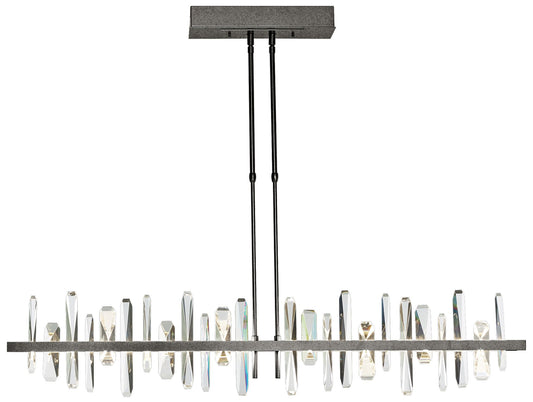 Solitude 51.9" Wide Large Natural Iron LED Pendant