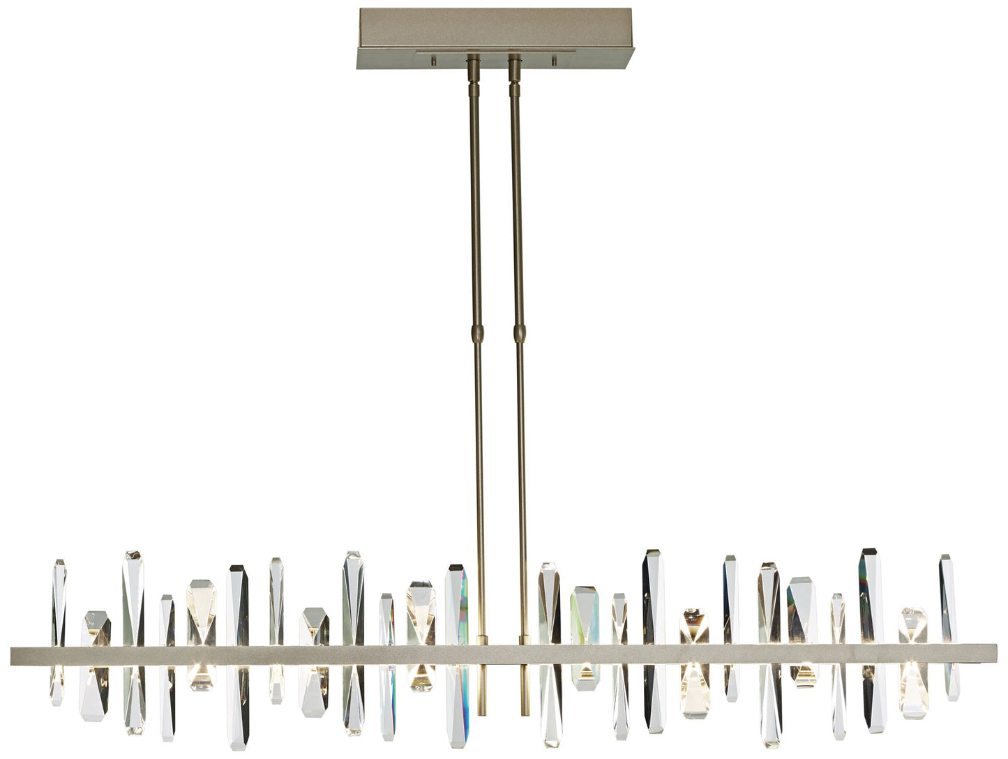 Solitude 51.9" Wide Large Soft Gold LED Pendant