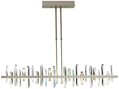 Solitude 51.9" Wide Large Soft Gold LED Pendant