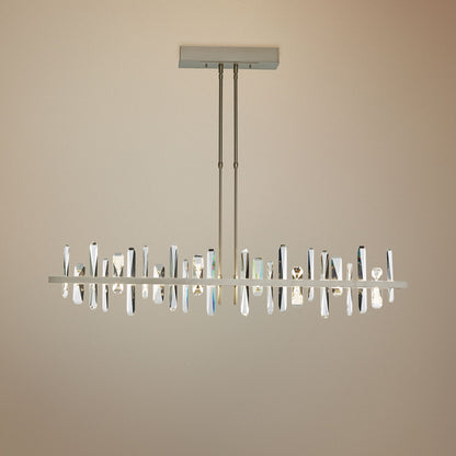 Solitude 51.9" Wide Large Soft Gold LED Pendant