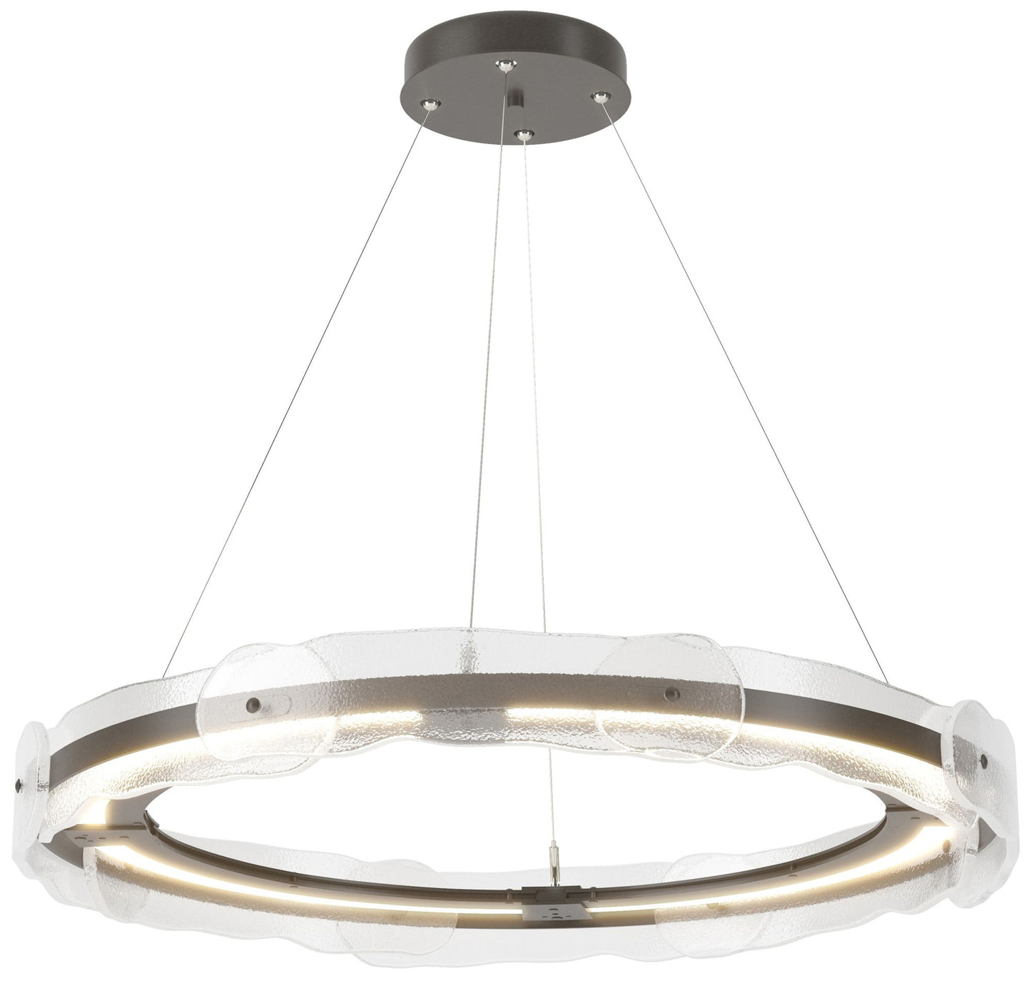 Solstice LED Pendant - Dark Smoke - Clear