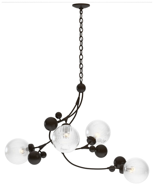 Sprig Pendant - Oil Rubbed Bronze - Water Glass