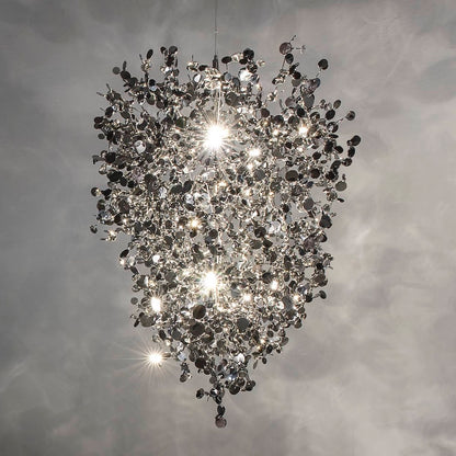 Stainless Steel Italian Designer Chandelier